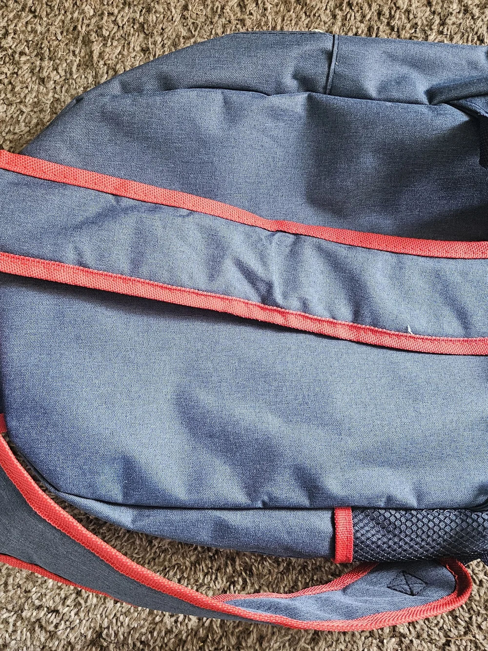 dc Logo Navy and Red Men's Backpack